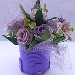 Кутия с букет от рози