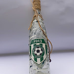 Бутилка за алкохол  декупаж